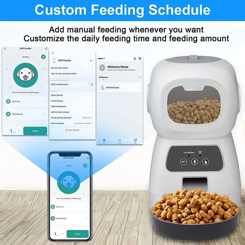 Smart Food Dispenser For  Pet