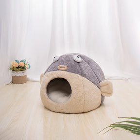 Soft Pet Bed For Cat Cave Products For Pets Perch Camas Para Gatos Sleep Cozy House Cats Tent Accessories Niche Chat Katzenbett