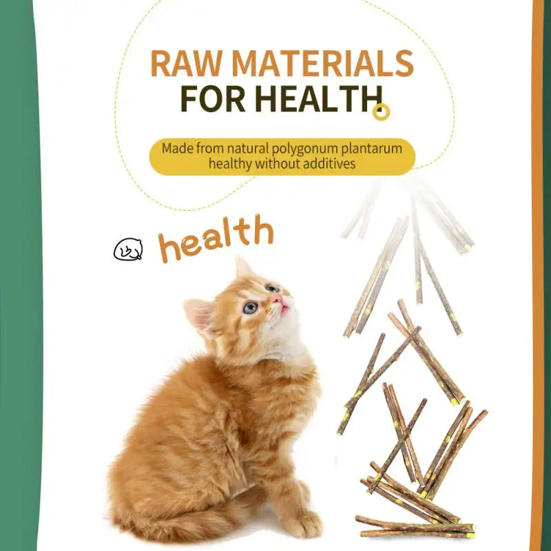 5 Sticks/bag Cat Chews Products All Natural Catnip Sticks Teeth Cleaning Cat Sticks Wood Tengo Molar Sticks For Cats Of All Ages