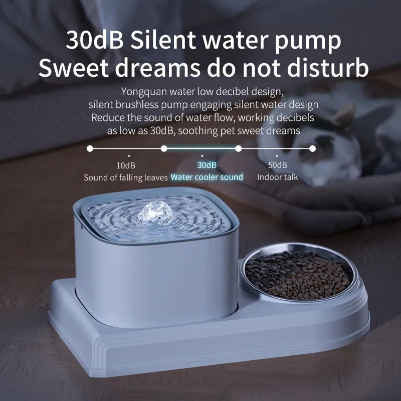 Cat Water Fountain Automatic