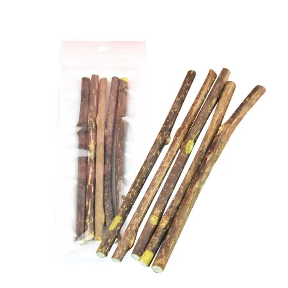 5 Sticks/bag Cat Chews Products All Natural Catnip Sticks Teeth Cleaning Cat Sticks Wood Tengo Molar Sticks For Cats Of All Ages